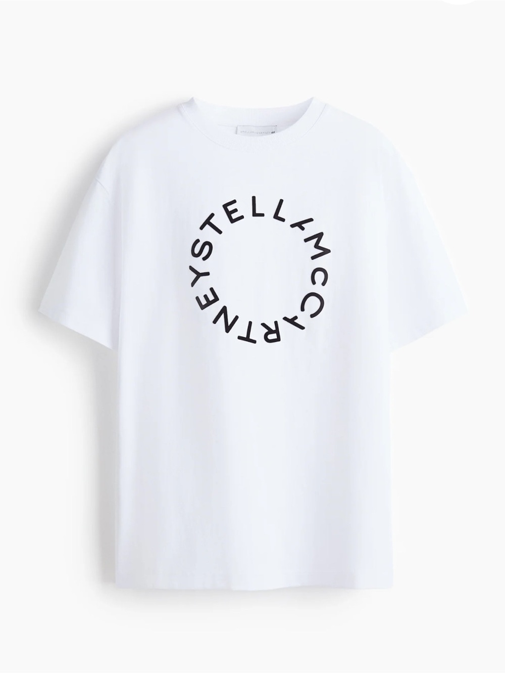 Stella McCartney H&M White oversized tshirt